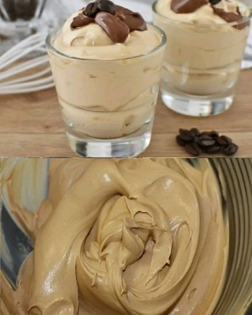 Chantilly hyper légère à l’eau et au café