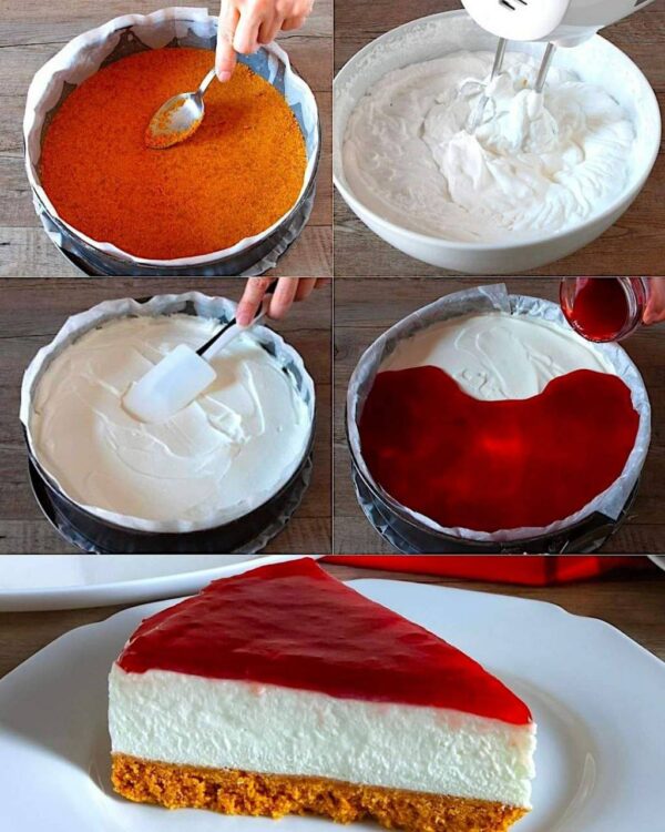 Cheesecake à la confiture : la recette d’un dessert facile et délicieux