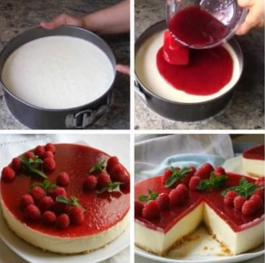 Cheesecake sans cuisson facile et rapide