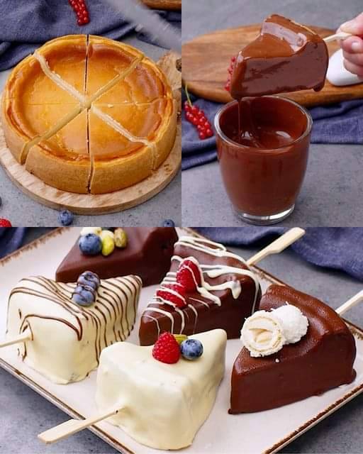 Cheesecake sur bâtonnet : pour un en-cas super savoureux !