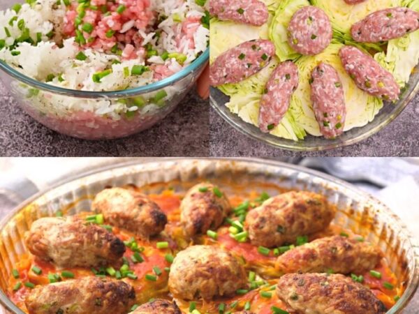 Chou au four aux boulettes de viande : un plat unique pour une recette alléchante et légère !