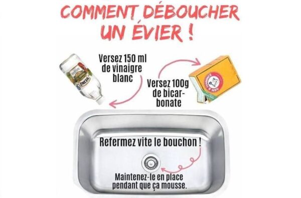 Comment déboucher un évier