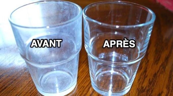Comment enlever les traces blanches sur les verres blanchis
