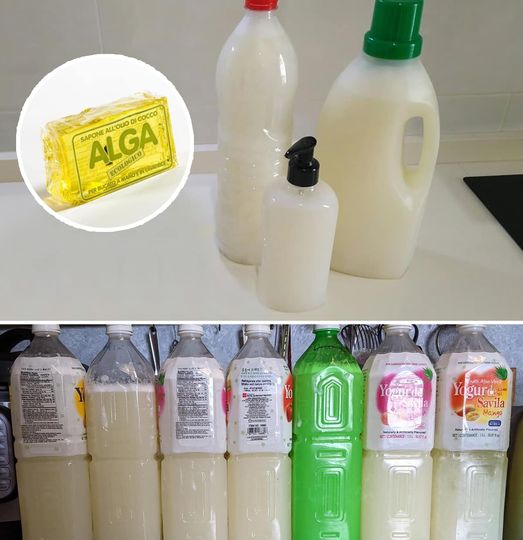 Comment fabriquer une lessive liquide détachante DIY : jusqu’à 12 litres avec seulement quelques ingrédients