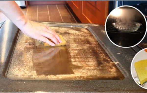 Comment nettoyer la vitre de la porte du four avec du vinaigre et du bicarbonate de soude