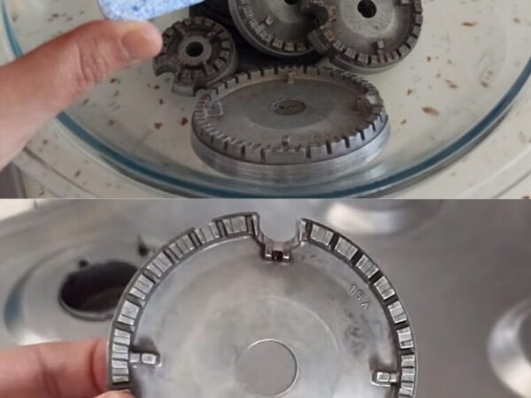 Comment nettoyer les brûleurs de la cuisinière avec les pastilles pour lave-vaisselle