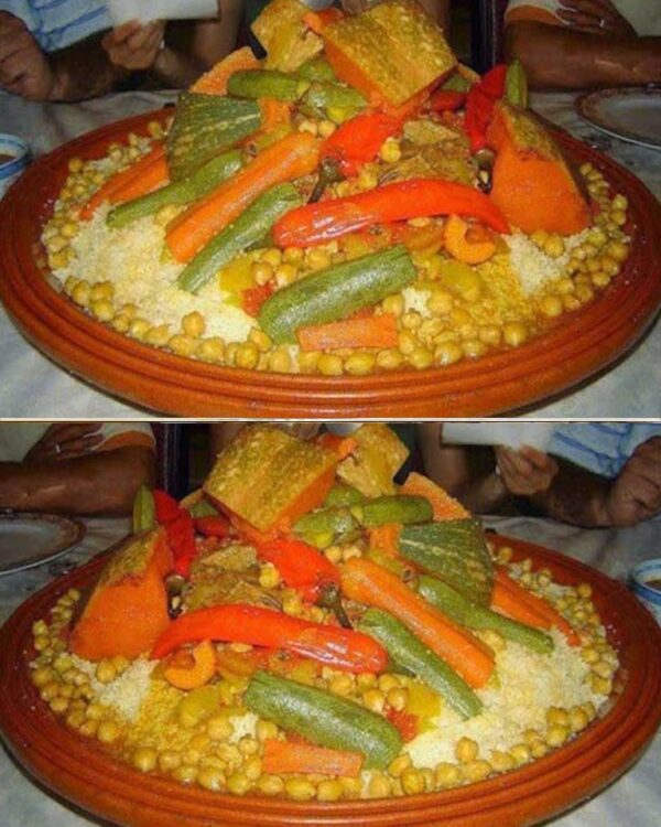Couscous marocain aux 7 légumes
