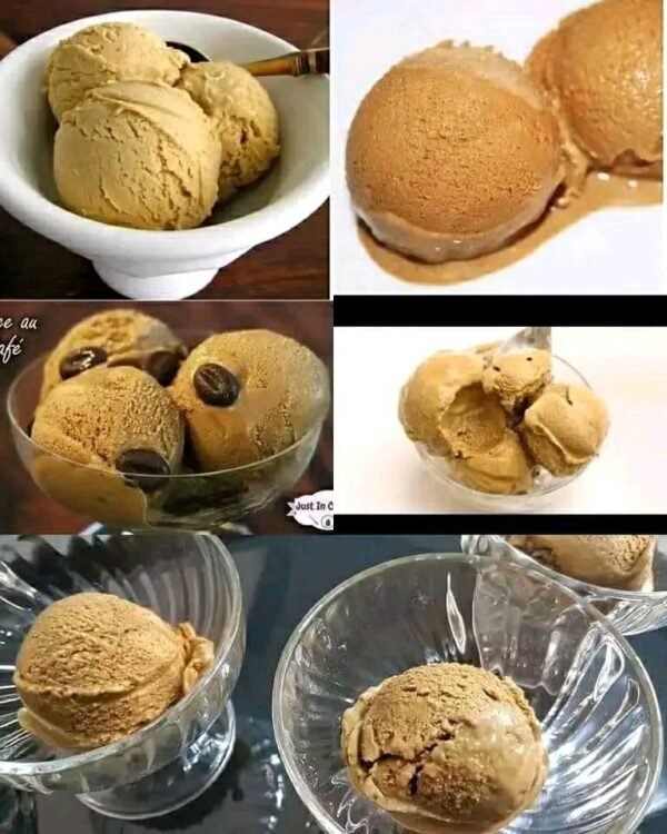 Crème Glacée au Café avec 3 Ingrédients