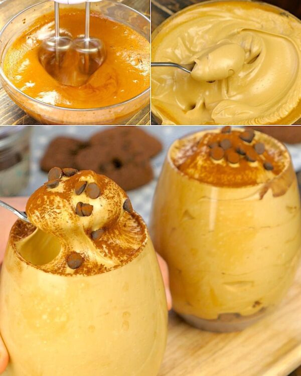 Crème Glacée au Café avec 3 Ingrédients