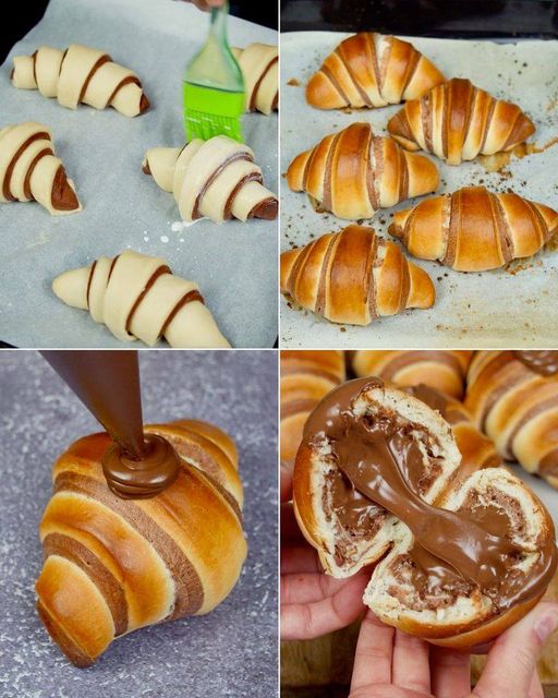 Croissants bicolores : comment les rendre parfaits pour un petit-déjeuner super délicieux