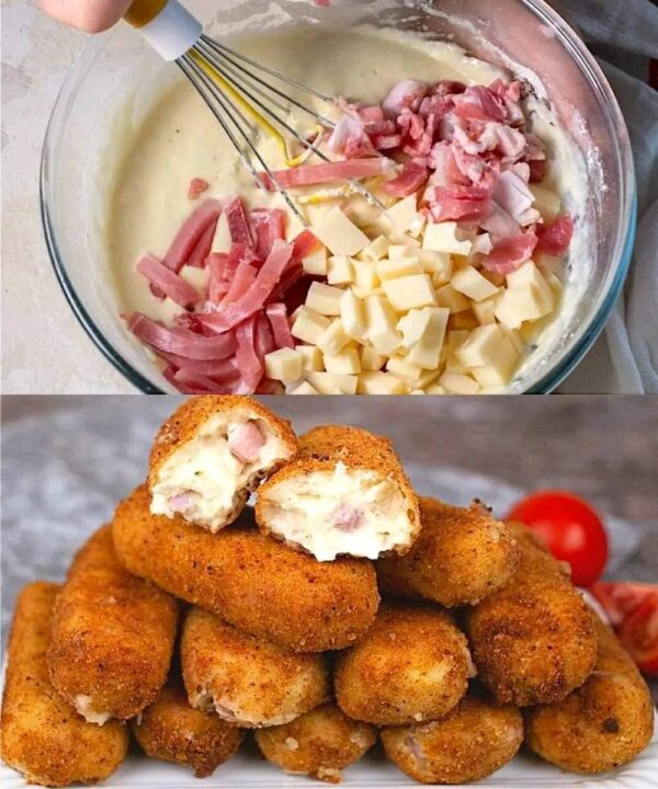 Croquette au Jambon et Fromage