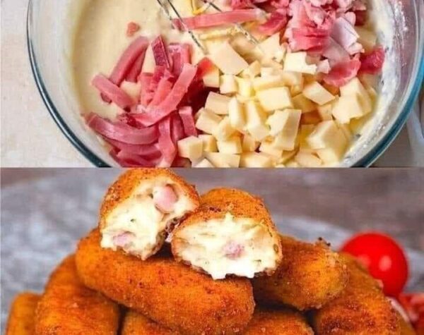 Croquette au Jambon et Fromage
