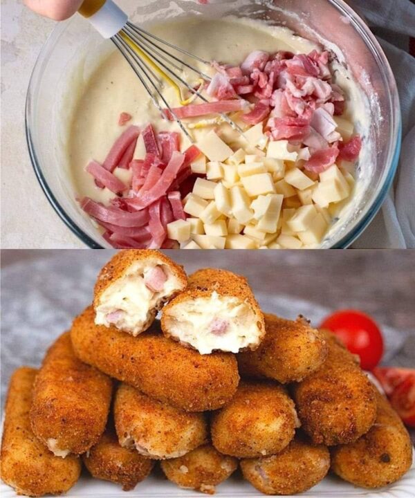 Croquette au Jambon et Fromage