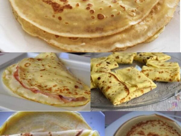 Crêpes Légères Croque-Monsieur