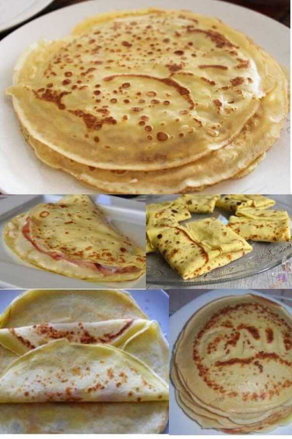 Crêpes Légères Croque-Monsieur