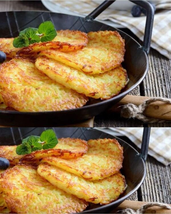 Crêpes de pommes de terre maison