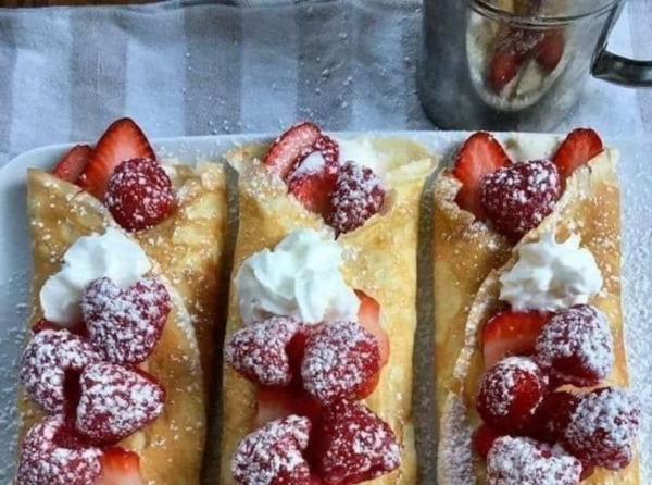 Crêpes légères et moelleuses