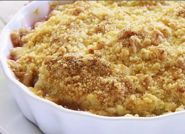 Crumble aux poires