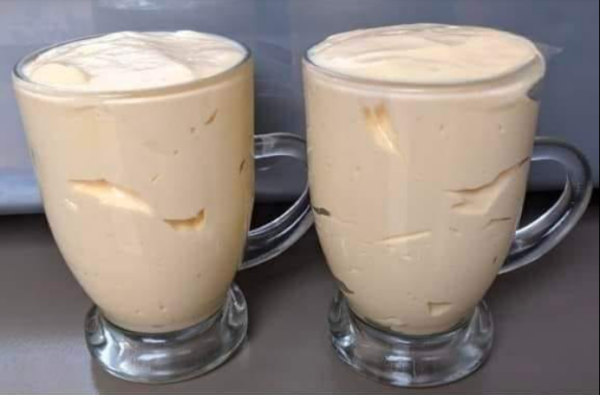 Dessert Sans Lait Concentré Crème Au Lait