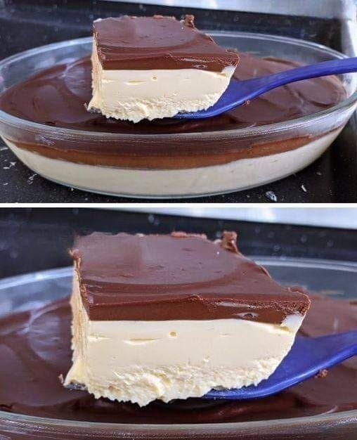 Dessert est infaillible parfait pour le week-end