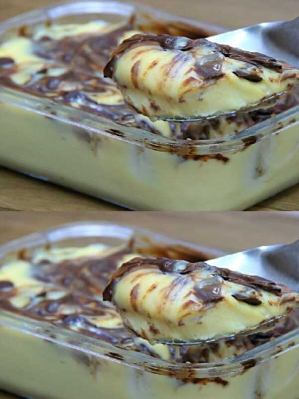 Dessert seulement 2 ingrédients – recette facile et sans cuisson