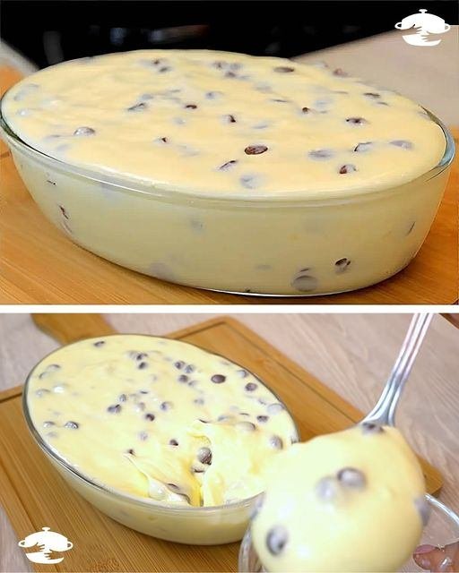 Dessert sur plateau glacé à 2 ingrédients