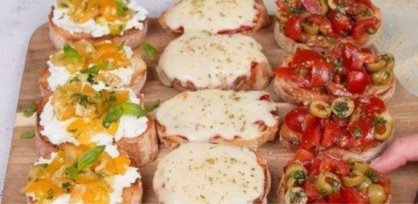 Délicieuse bruschetta : 3 versions pour une entrée délicieuse et colorée