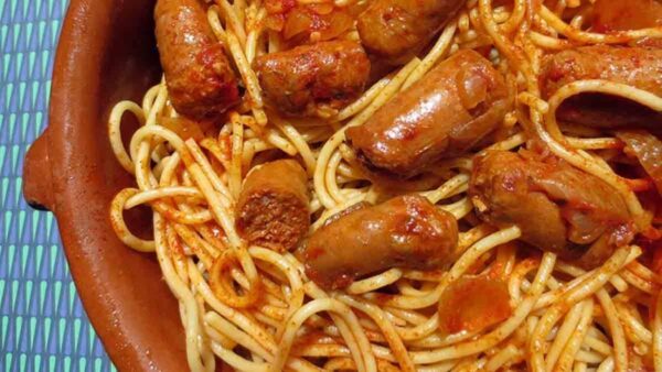 Délicieuses Spaghetti aux Merguez