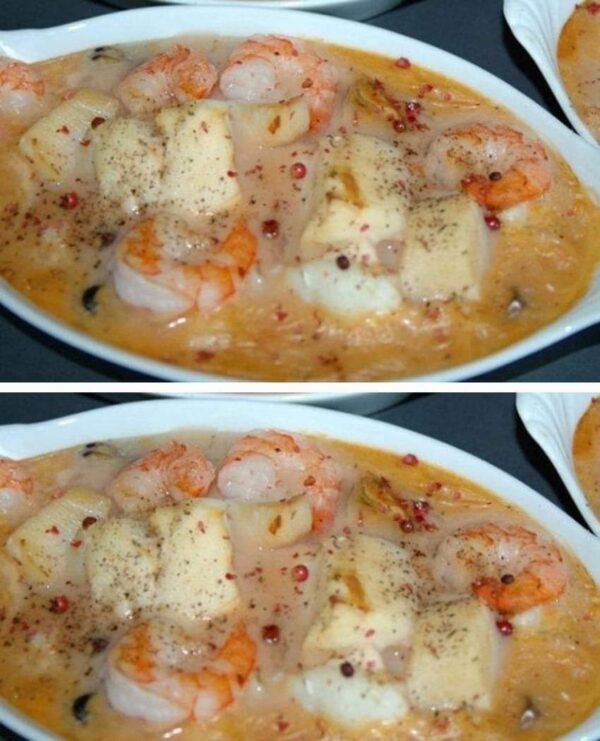 Délicieuses cassolettes de Saint-Jacques aux champignons et crevettes pour un festin marin