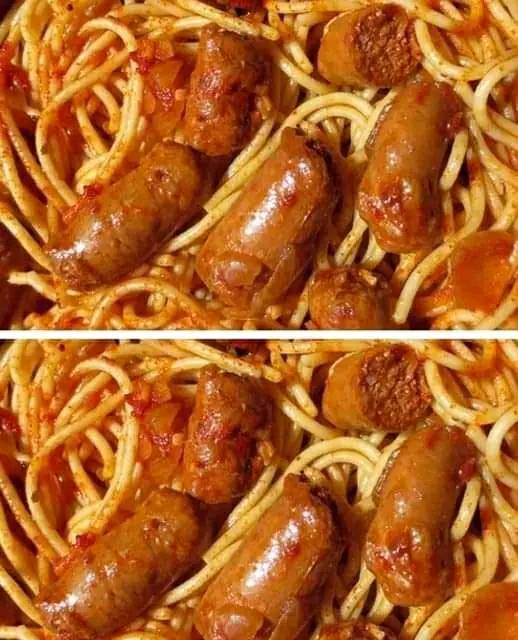 Délicieuses pâtes à la sauce aux merguez pour un repas chaleureux