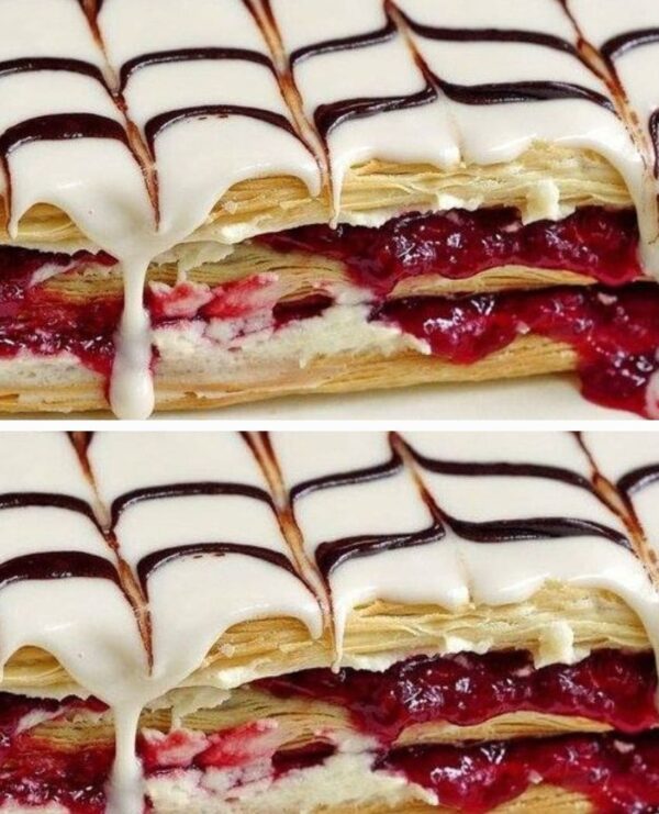 Délicieux Mille-Feuille aux Framboises : Une Recette Gourmande à Savourer