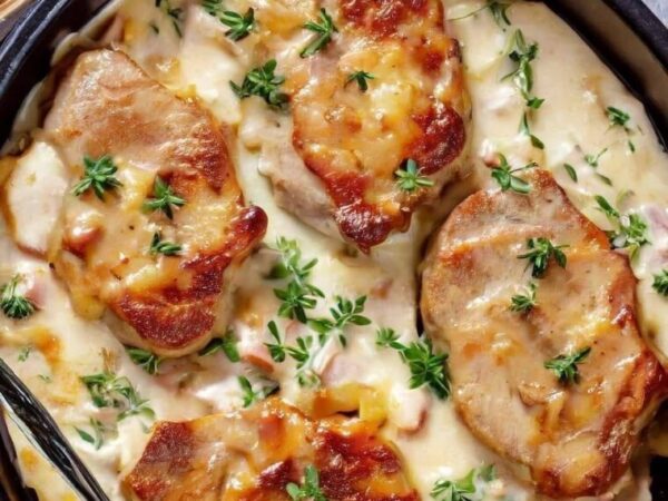 Dès que j’ai vu cette recette, j’ai su ce que je préparais pour le dîner ! C’est encore meilleur le lendemain !