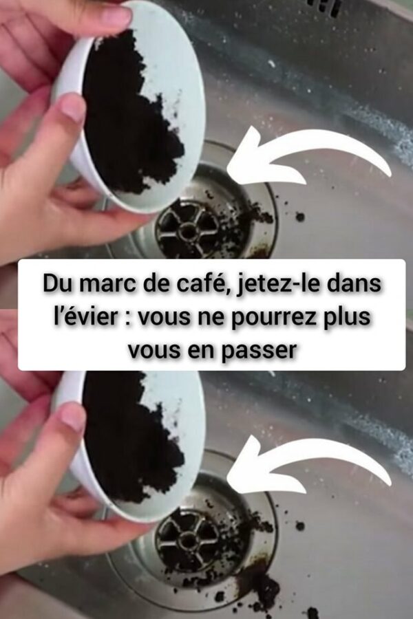 Du marc de café, jetez-le dans l’évier : vous ne pourrez plus vous en passer