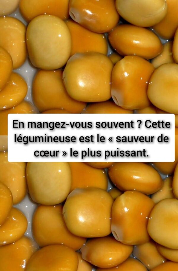 En mangez-vous souvent ? Cette légumineuse est le « sauveur de cœur » le plus puissant.