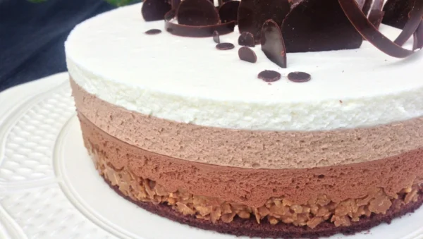 Entremet 3 chocolats