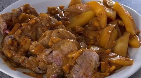 FILET MIGNON DE PORC AU CIDRE