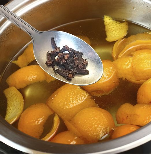 Faire bouillir des écorces d’orange et des clous de girofle : une habitude ancienne de nos grands-mères