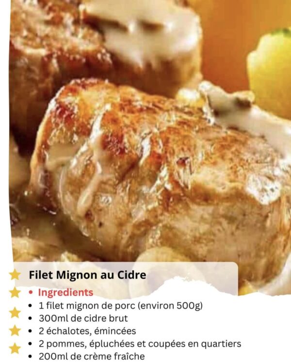 Filet Mignon au Cidre