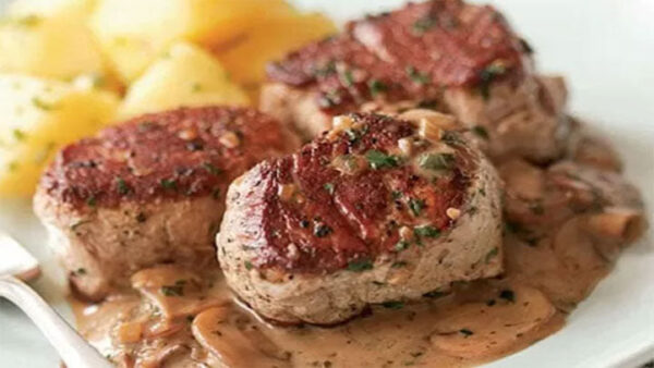 Filet Mignon de porc à la Moutarde