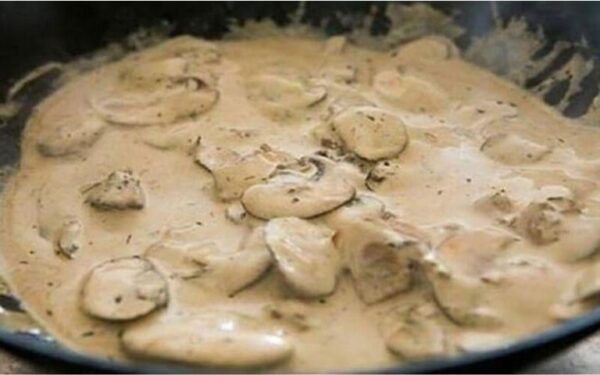 Filet mignon au Boursin et champignons