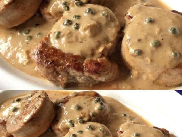 Filet mignon à la sauce au poivre vert WW