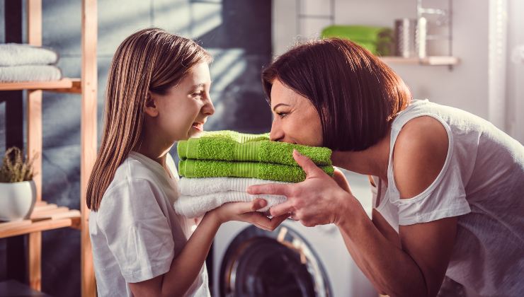 serviettes parfumées - c'est ainsi que vous devez le faire