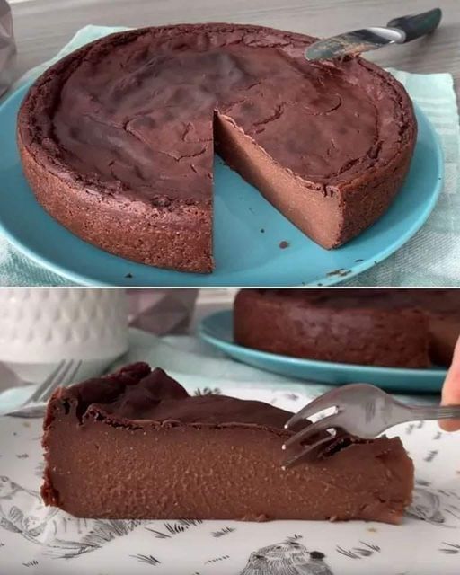 Flan au chocolat :