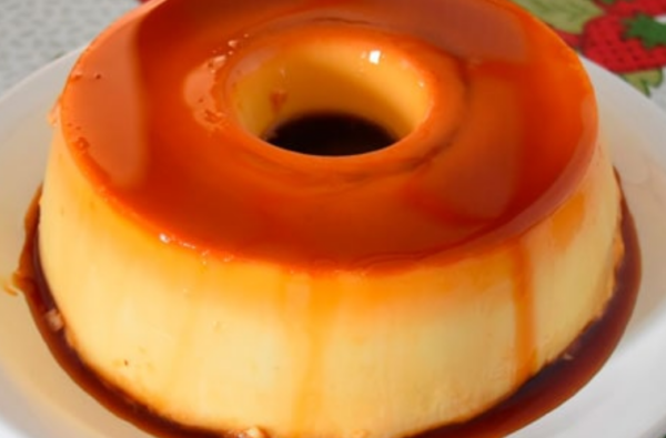 Flan napolitain dans une friteuse à air
