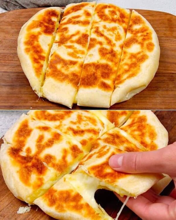 Focaccia au fromage dans une poêle : comment la préparer en quelques étapes !