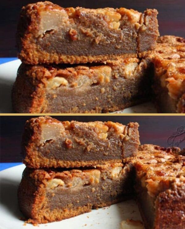 Fondant poires et praliné