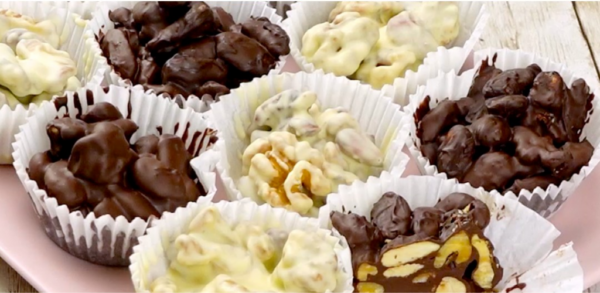 Fruits secs au chocolat : quelques ingrédients seulement pour un super résultat !