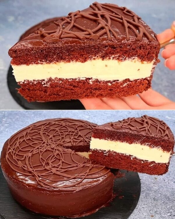 GÂTEAU AU CHOCOLAT À LA CRÈME