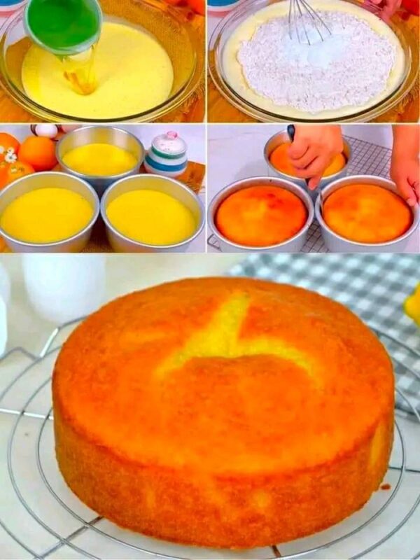 GÂTEAU FONDANT À L’ORANGE