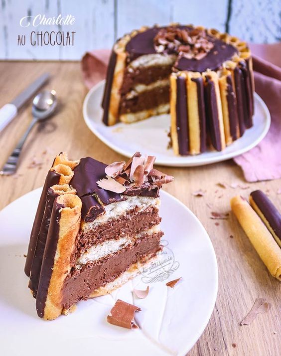 GÂTEAUX À PARTAGER Charlotte Au Chocolat Pierre Hermé